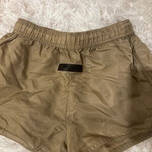 Essentials women Tan Shorts